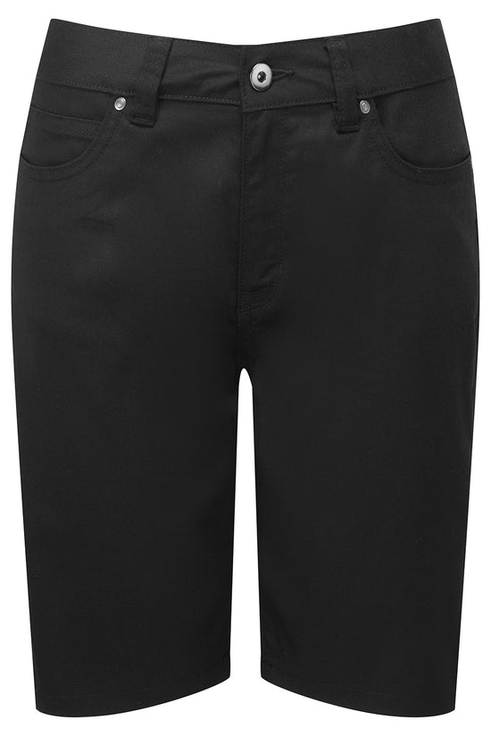 Womens Performance Chino Shorts with Stretch Comfort