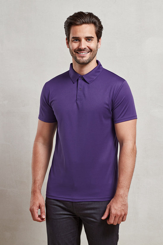 Coolchecker Studded Polo for Unisex Adults Plus Sizes