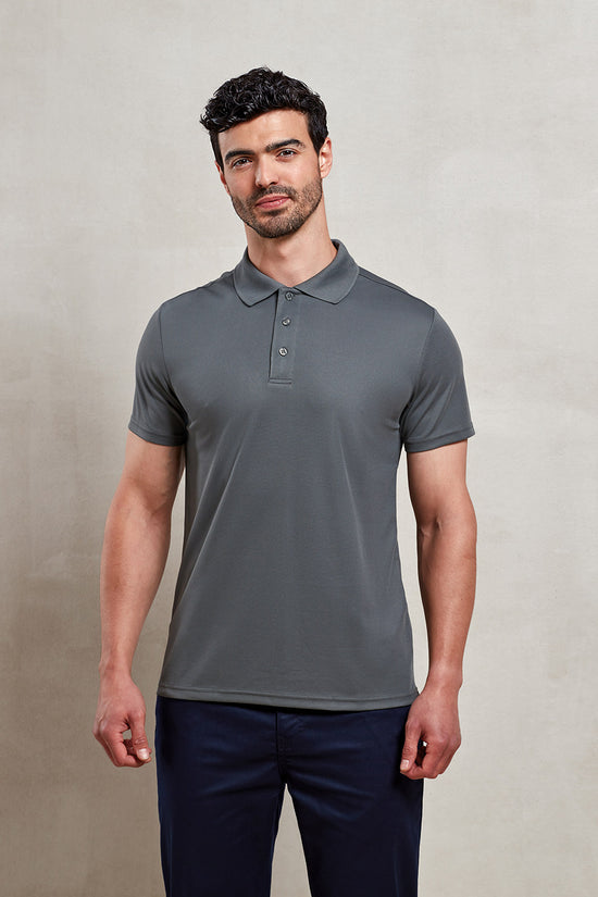 EcoFriendly Spun Dyed Recycled Mens Polo Shirt