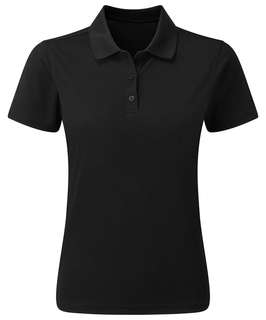 Womens Recycled Spun Dyed Polo Shirt with Moisture Management