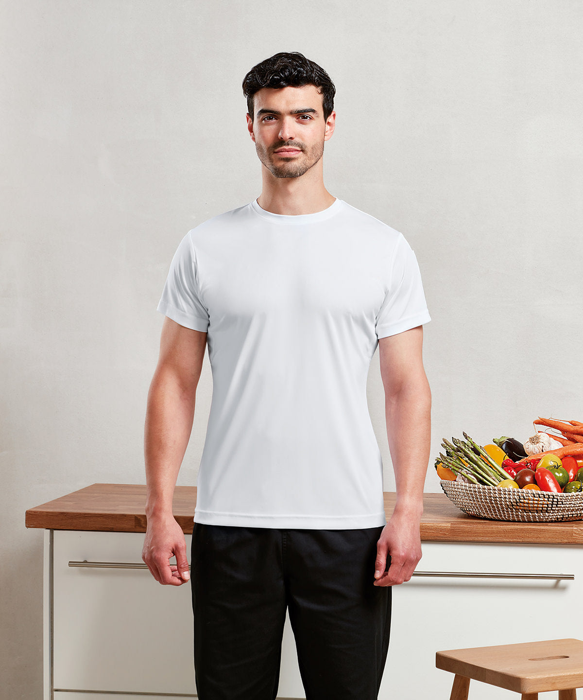 Premier Chefs Coolchecker TShirt for Adult Men