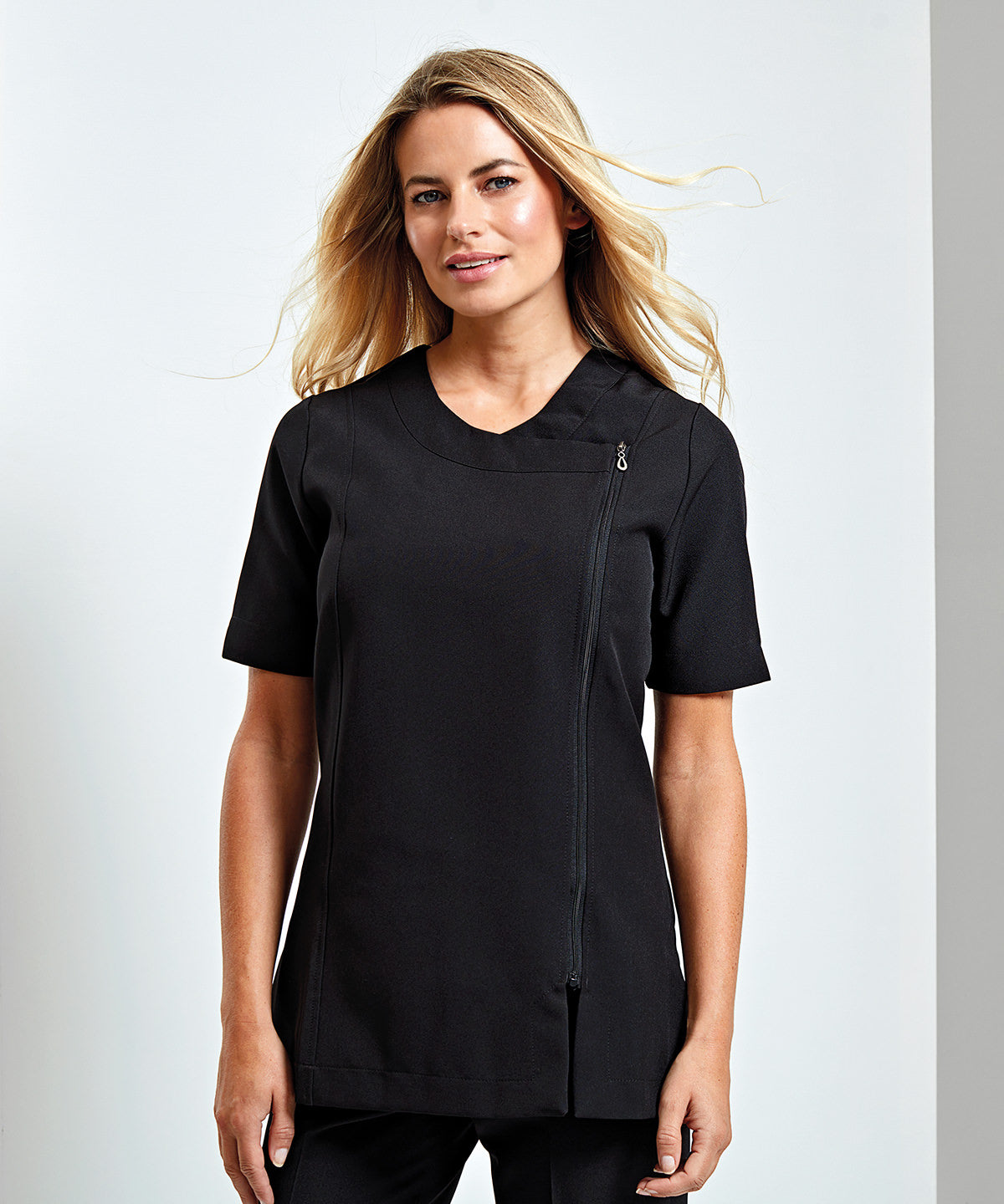 Elegant Camellia Beauty and Spa Tunic for Women Plus Sizes