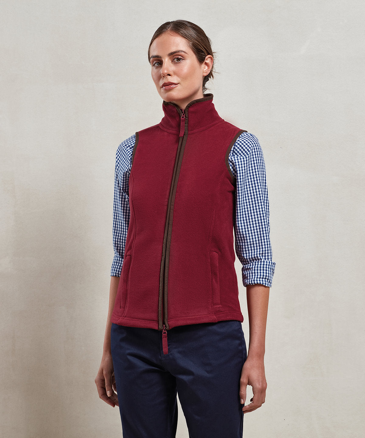Artisan Fleece Gilet for Women Sleeveless Outdoor Jacket