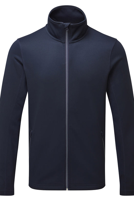 EcoFriendly Mens ZipThrough Sweatshirt with Recycled Polyester Yarn