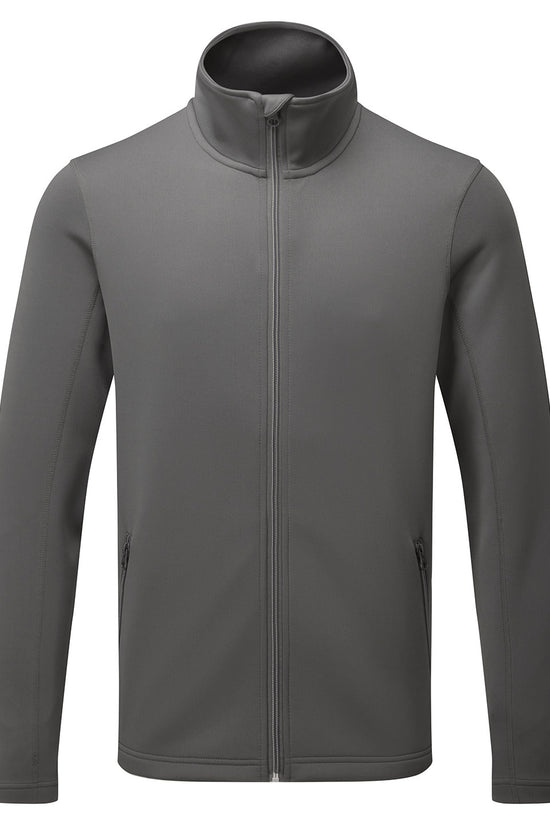 EcoFriendly Mens ZipThrough Sweatshirt with Recycled Polyester Yarn