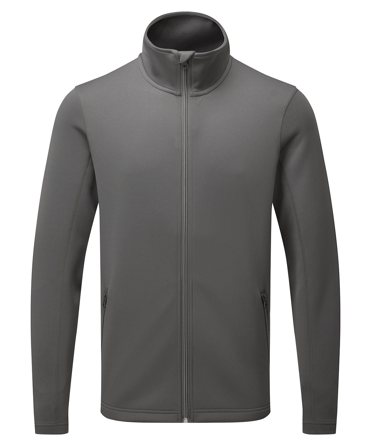 EcoFriendly Mens ZipThrough Sweatshirt with Recycled Polyester Yarn