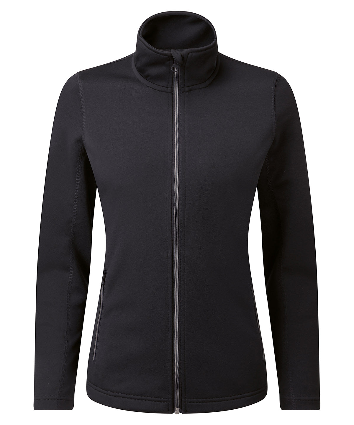 EcoFriendly Womens ZipThrough Sweatshirt with Recycled Polyester Yarn