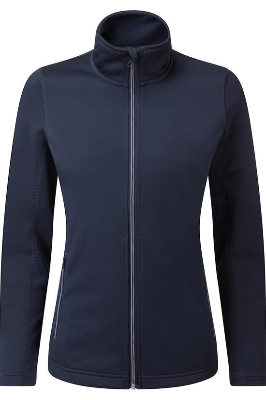 EcoFriendly Womens ZipThrough Sweatshirt with Recycled Polyester Yarn