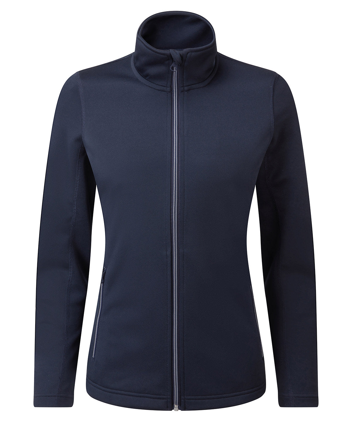 EcoFriendly Womens ZipThrough Sweatshirt with Recycled Polyester Yarn