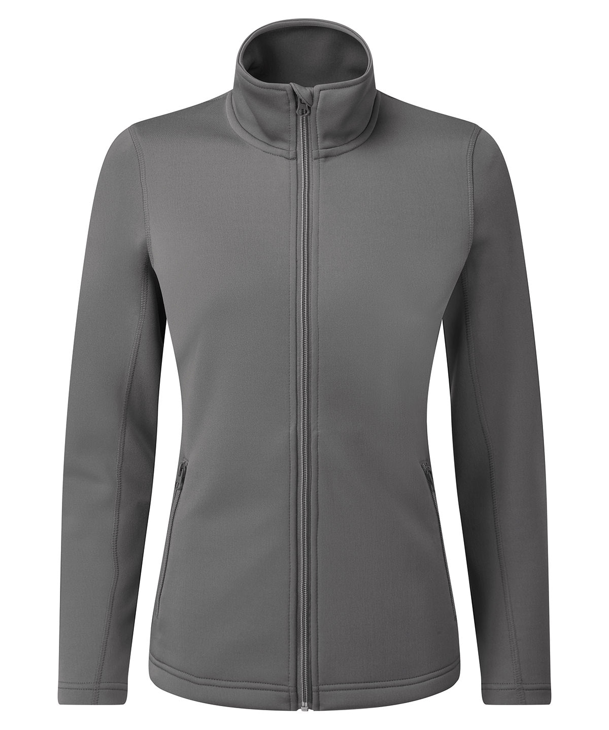 EcoFriendly Womens ZipThrough Sweatshirt with Recycled Polyester Yarn