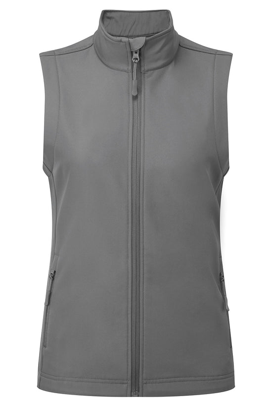 Premier Womens Windchecker Recycled Gilet Softshell Bodywarmer