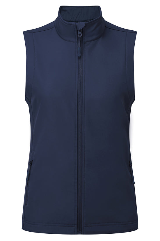 Premier Womens Windchecker Recycled Gilet Softshell Bodywarmer