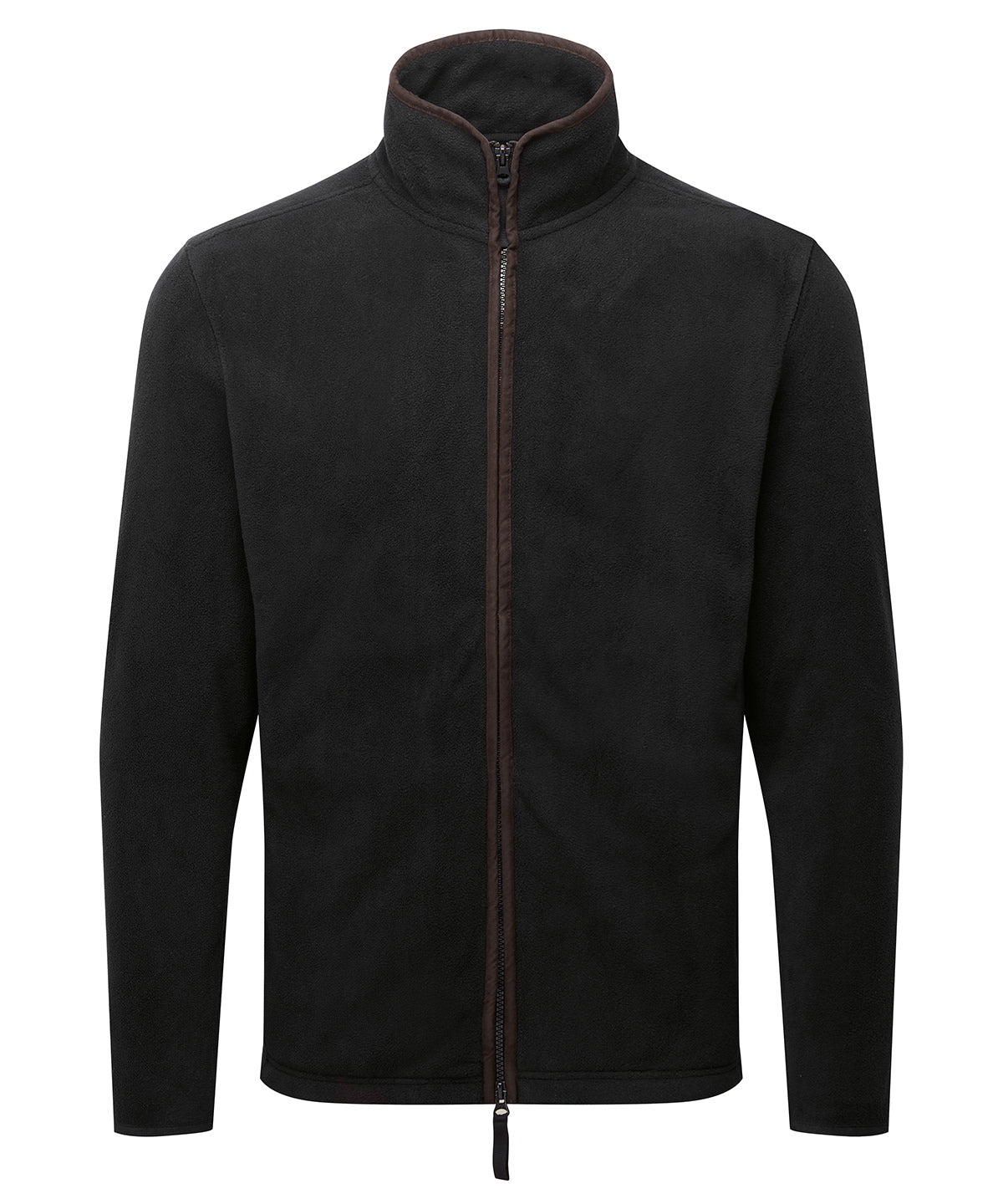 Premier Artisan Fleece Jacket for Men with Contrast Trim Detail