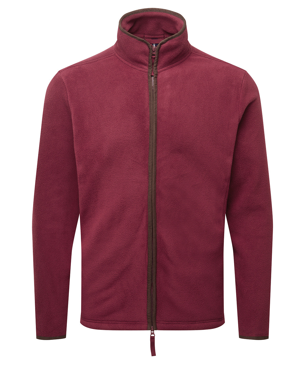 Premier Artisan Fleece Jacket for Men with Contrast Trim Detail