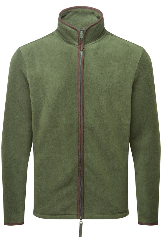 Premier Artisan Fleece Jacket for Men with Contrast Trim Detail