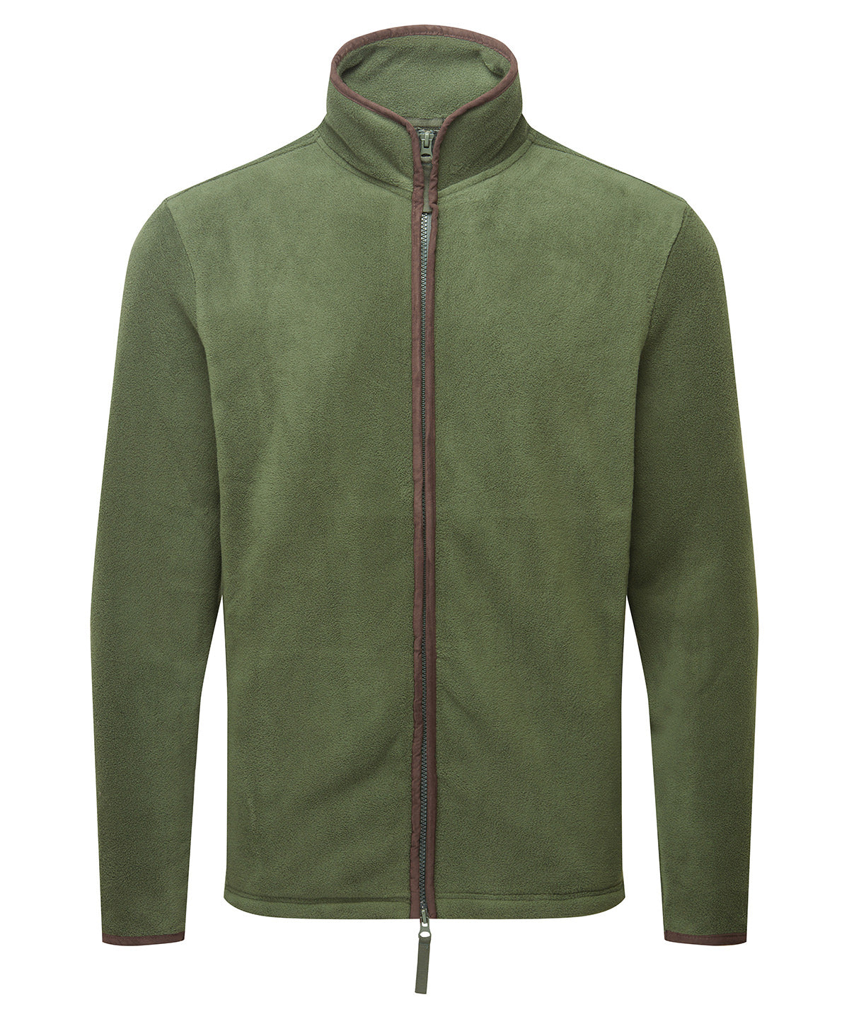 Premier Artisan Fleece Jacket for Men with Contrast Trim Detail