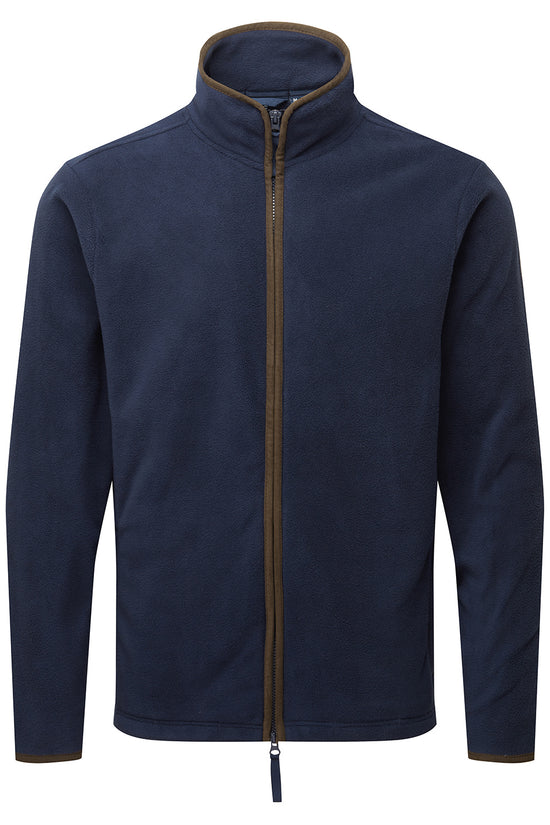 Premier Artisan Fleece Jacket for Men with Contrast Trim Detail