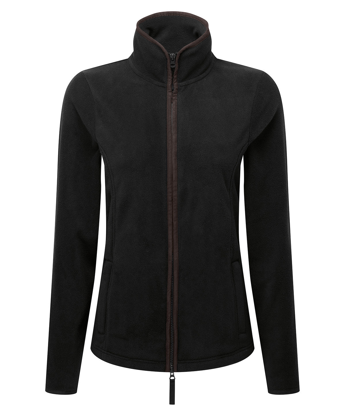 Premier Womens Artisan Fleece Jacket with Contrast Trim Detail