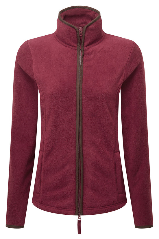 Premier Womens Artisan Fleece Jacket with Contrast Trim Detail