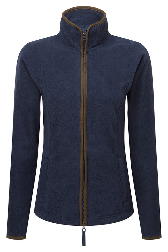 Premier Womens Artisan Fleece Jacket with Contrast Trim Detail