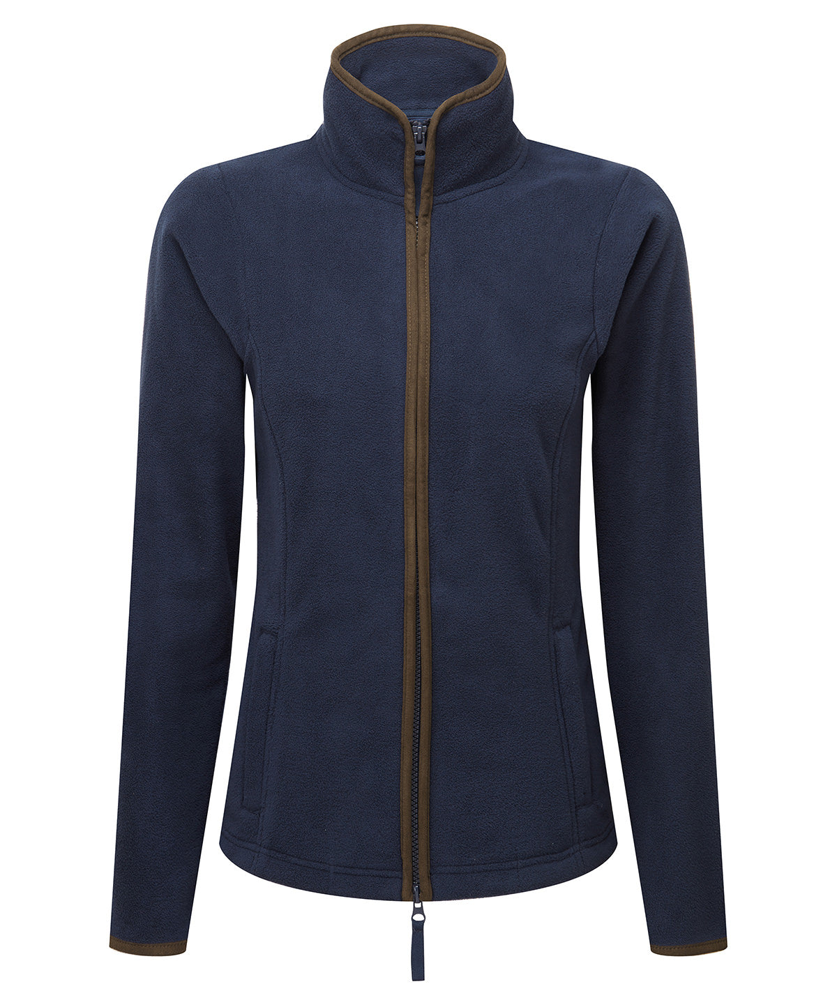 Premier Womens Artisan Fleece Jacket with Contrast Trim Detail
