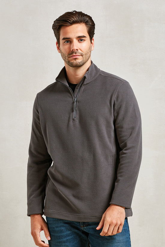 Premier Recyclight 14 Zip Microfleece Jacket Unisex Adult Fleece