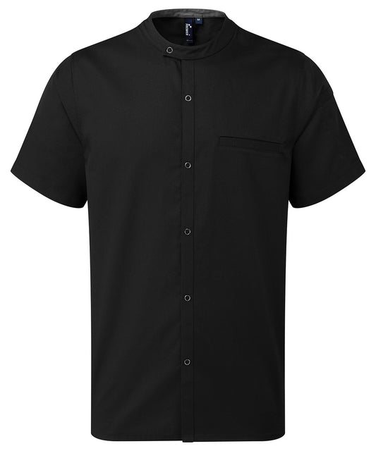 Recyclight Short Sleeve Chefs Shirt for Male Adult Chefs