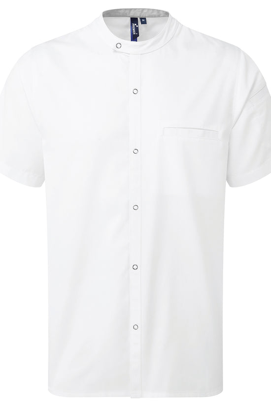 Recyclight Short Sleeve Chefs Shirt for Male Adult Chefs