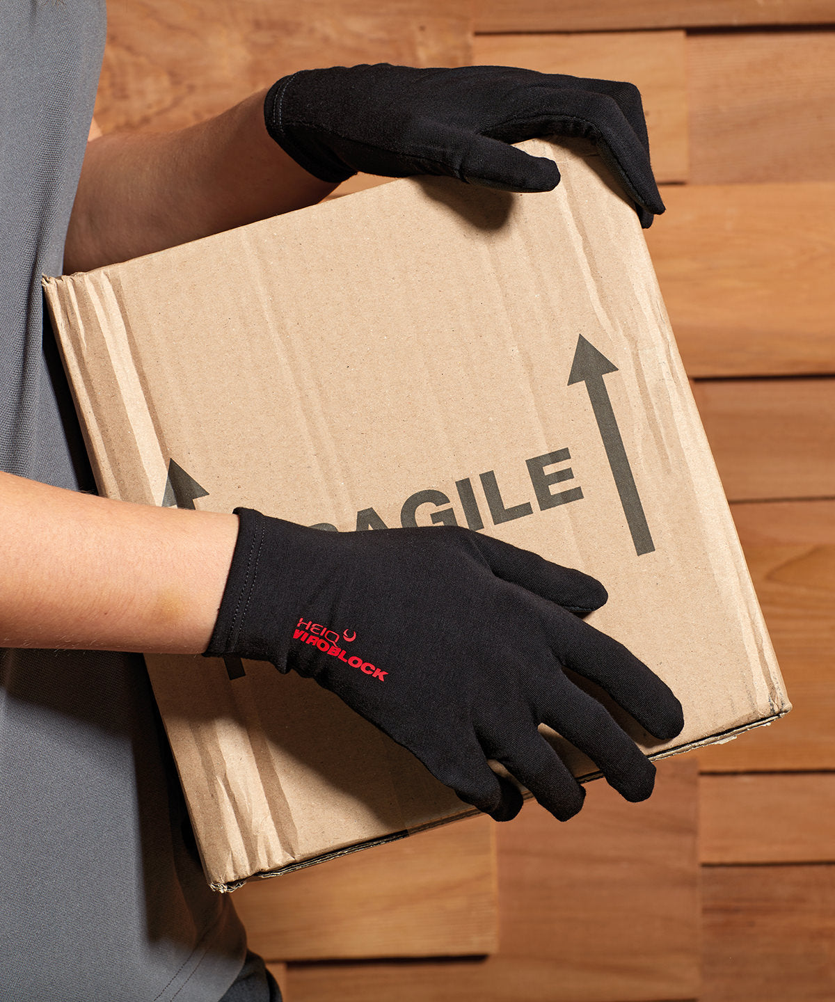 Antimicrobial Touchscreen Gloves by HeiQ Viroblock Adult Unisex Gift