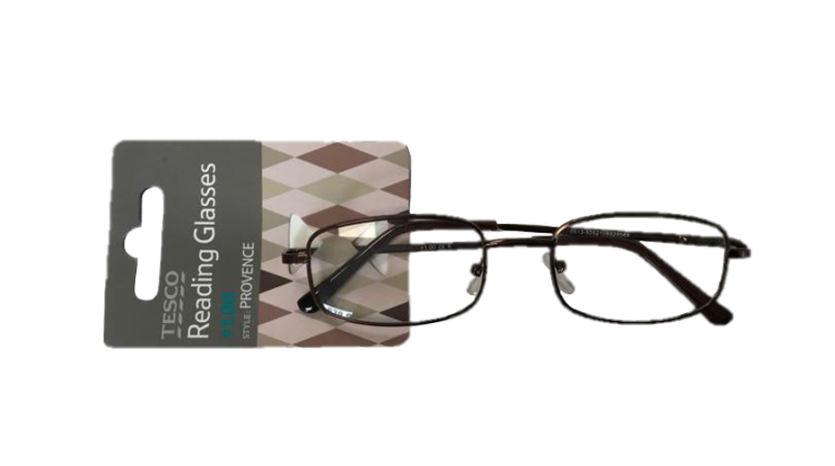 Premium Reading Glasses 200 Metal Frame PROVENANCE200