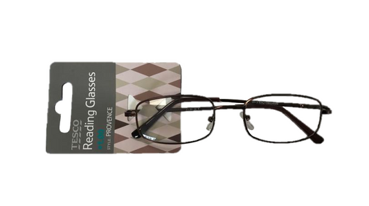 Premium Reading Glasses 200 Metal Frame PROVENANCE200