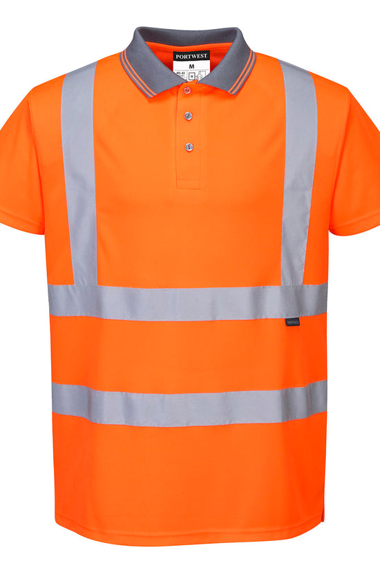 Portwest High Visibility Short Sleeve Polo Shirt