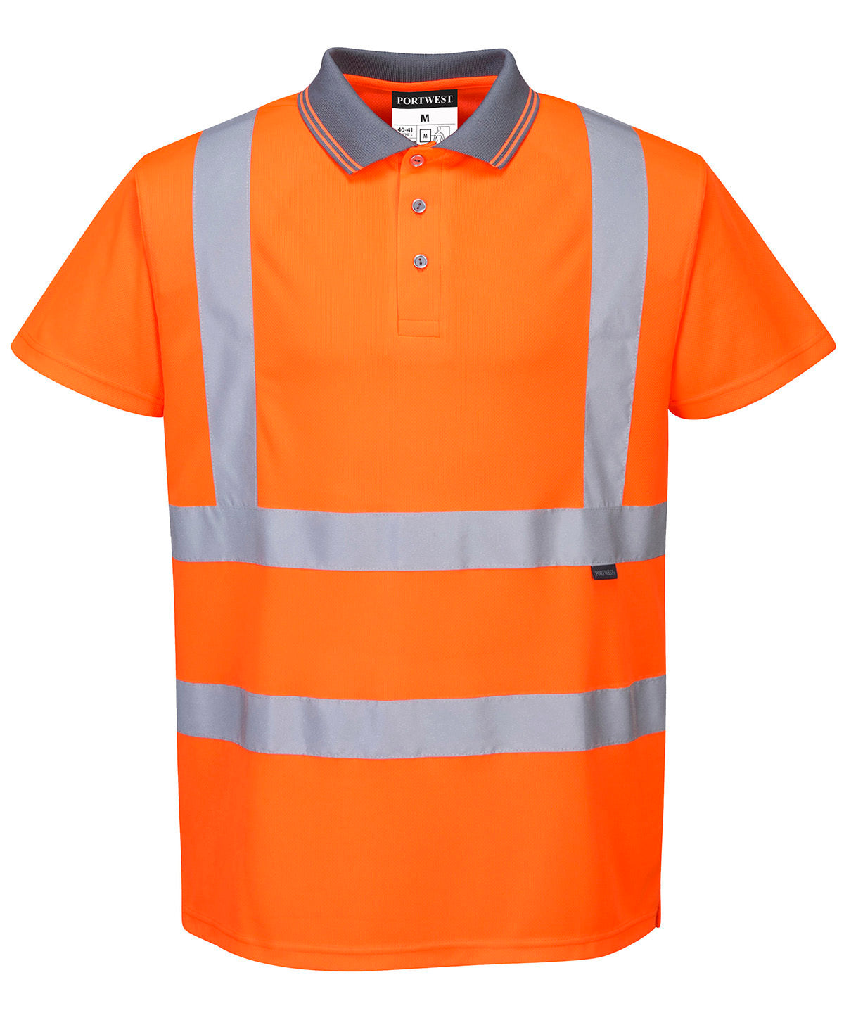 Portwest High Visibility Short Sleeve Polo Shirt