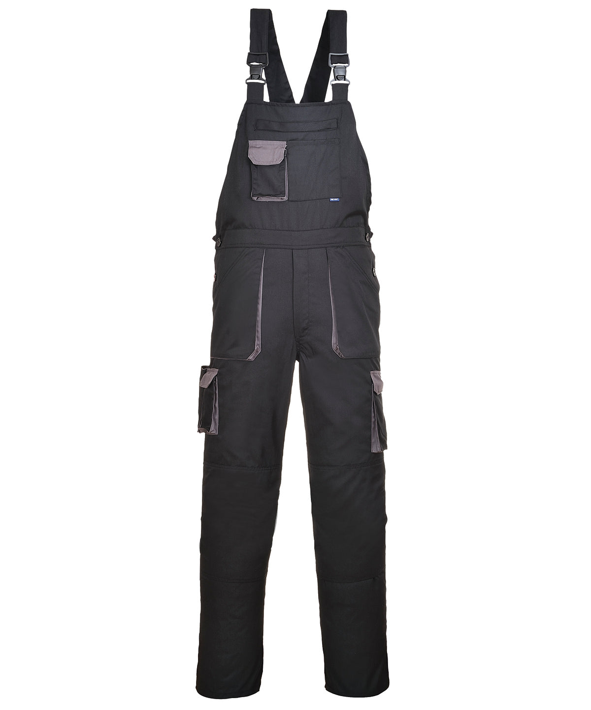 Portwest Texo Contrast Bib and Brace Coveralls Male Adult Safetywear