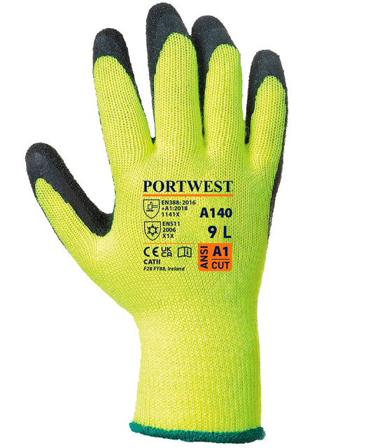Portwest Thermal Grip Glove A140 Premium Quality Cold Weather Work Gloves