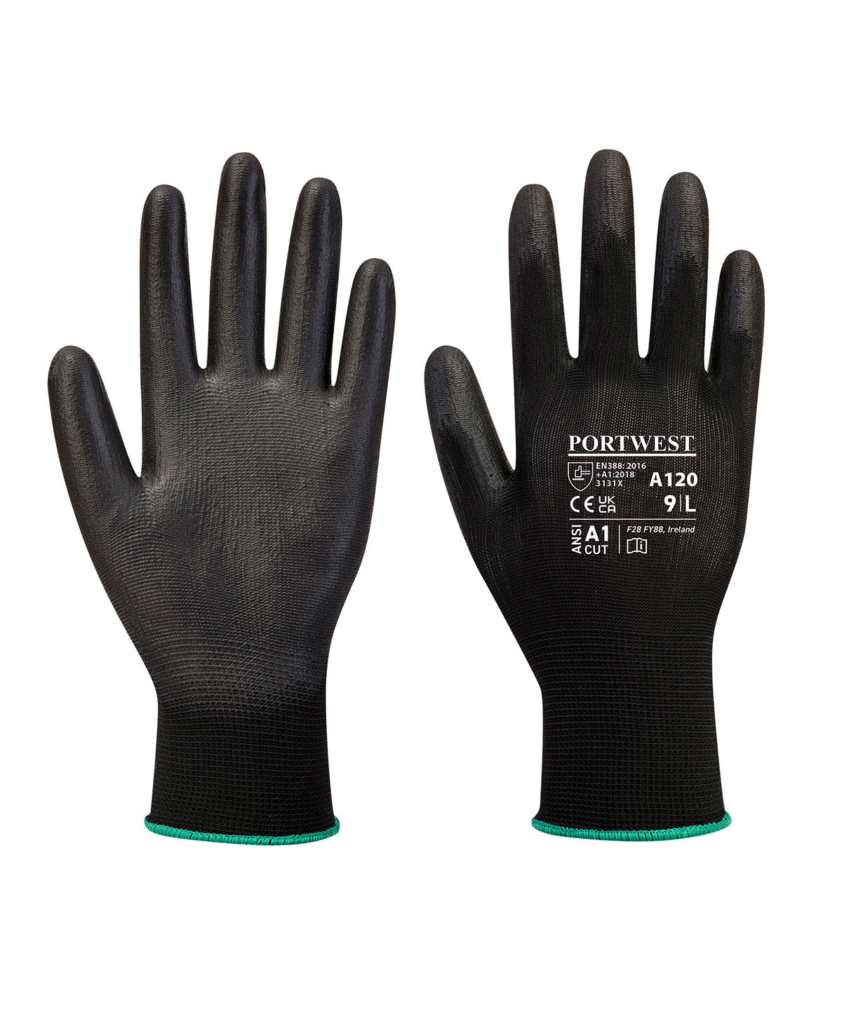 Portwest PU Palm Coated Gloves Ideal for Light Duty Work