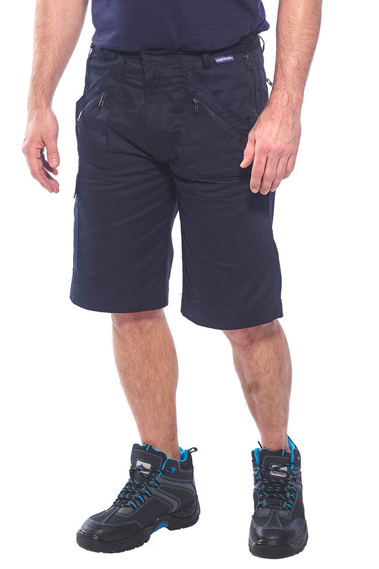 Portwest Action Shorts S889 Multiple Pocket Storage Elasticated Waist