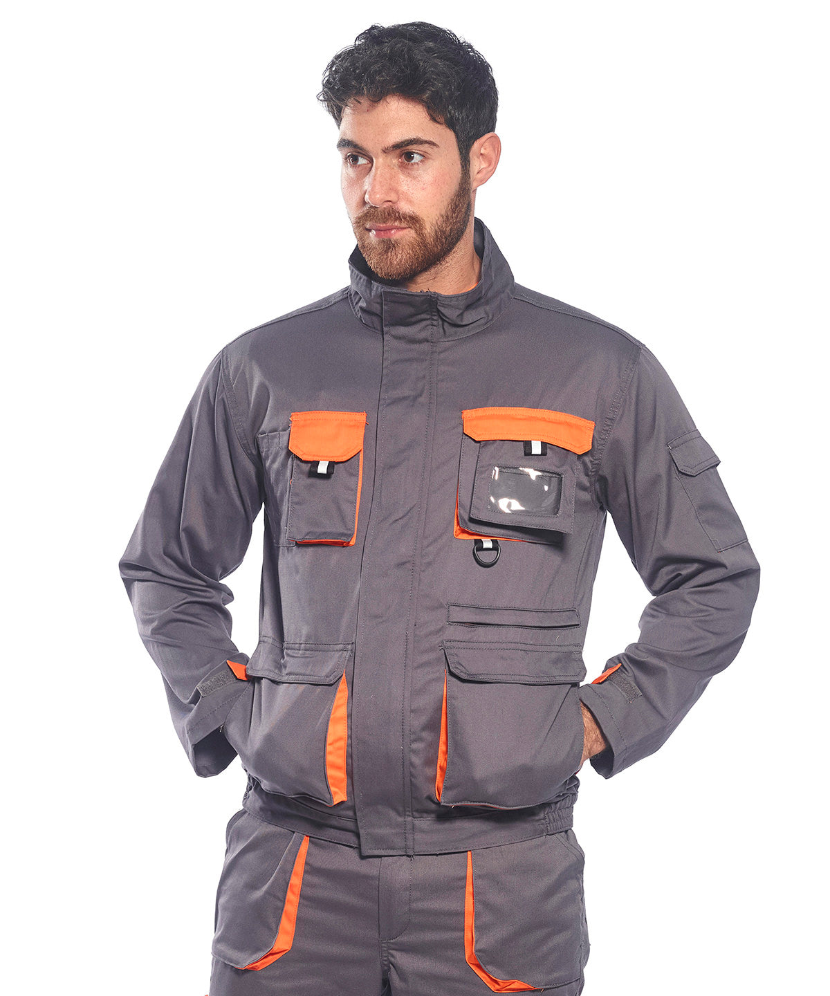 Portwest Texo Contrast Jacket TX10 Mens Fashionable Workwear