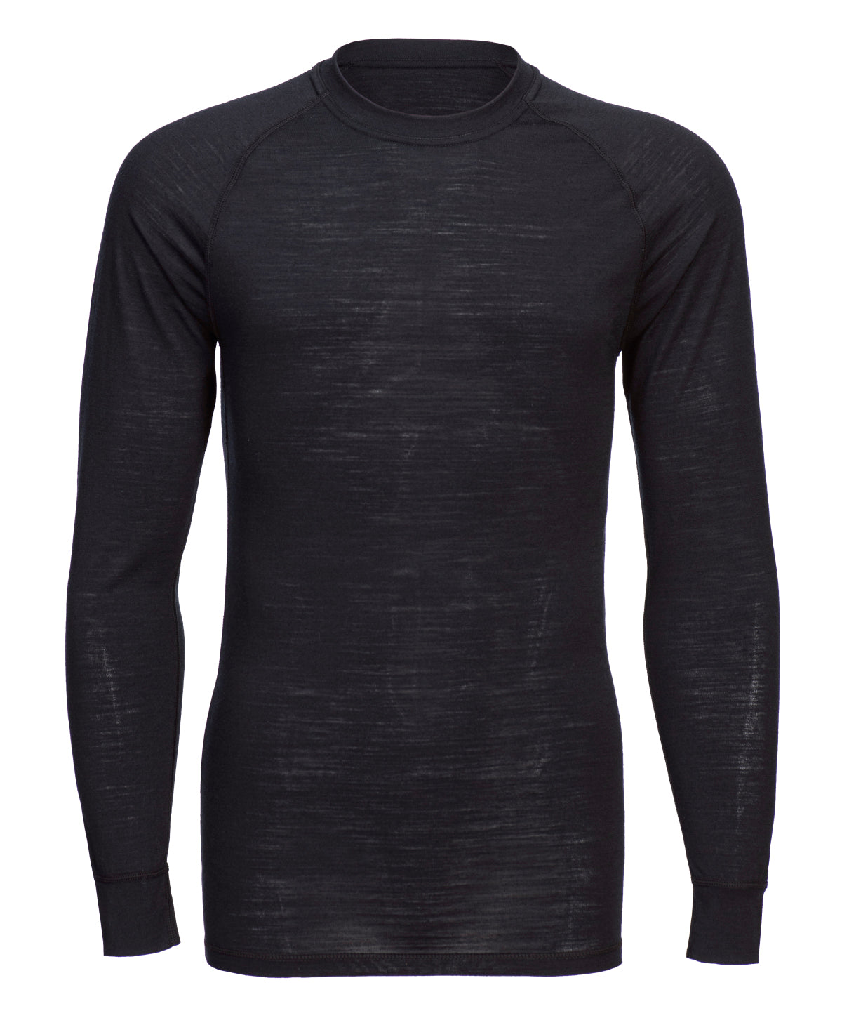 Portwest Merino Wool Crew Neck Long Sleeve Top for Men