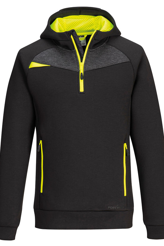 Black DX4 Zip Hoodie for Ultimate Comfort and Performance