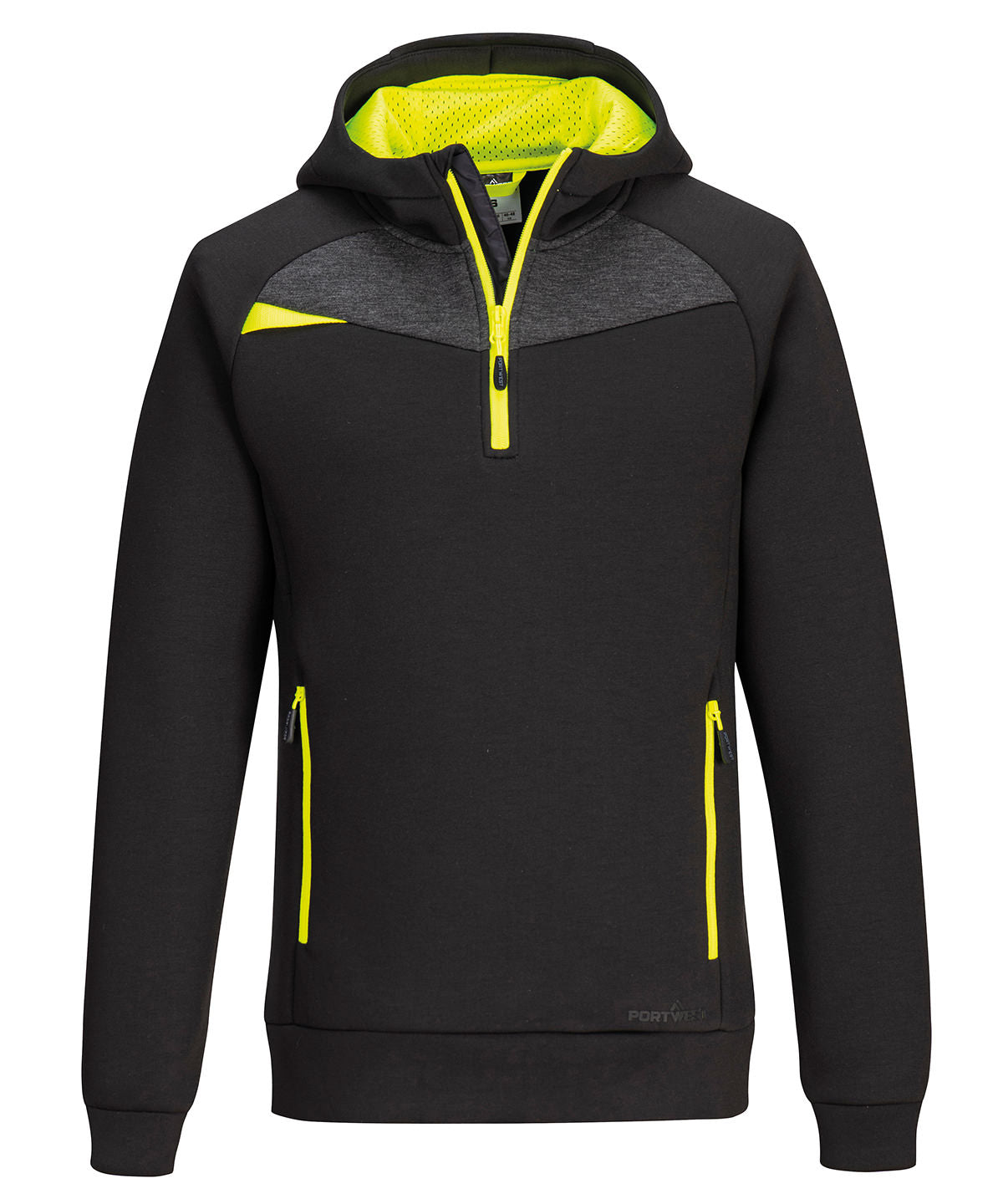 Black DX4 Zip Hoodie for Ultimate Comfort and Performance