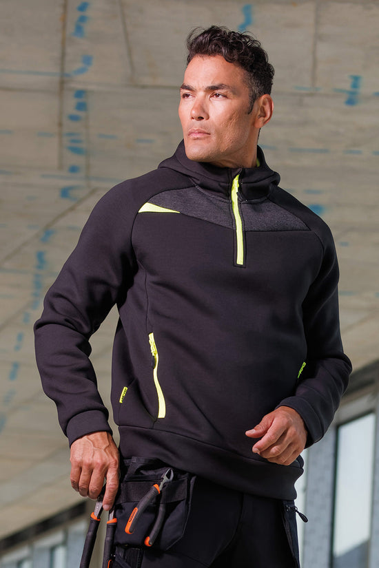 Black DX4 Zip Hoodie for Ultimate Comfort and Performance