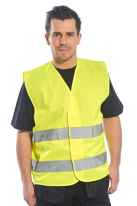 Portwest HiVis TwoBand Safety Vest C474 Plus Sizes