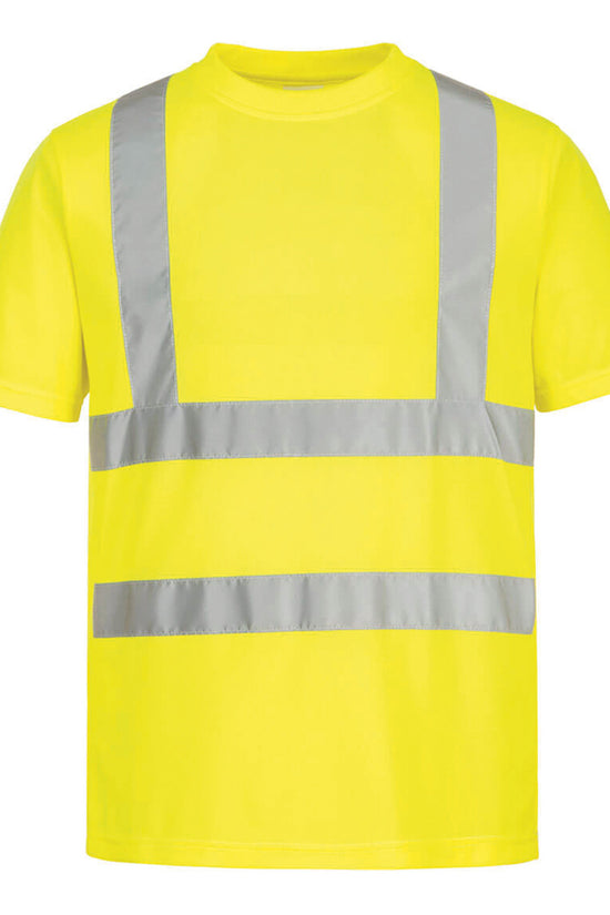 Portwest Eco Hivis Slim Fit Hivis TShirt for Men