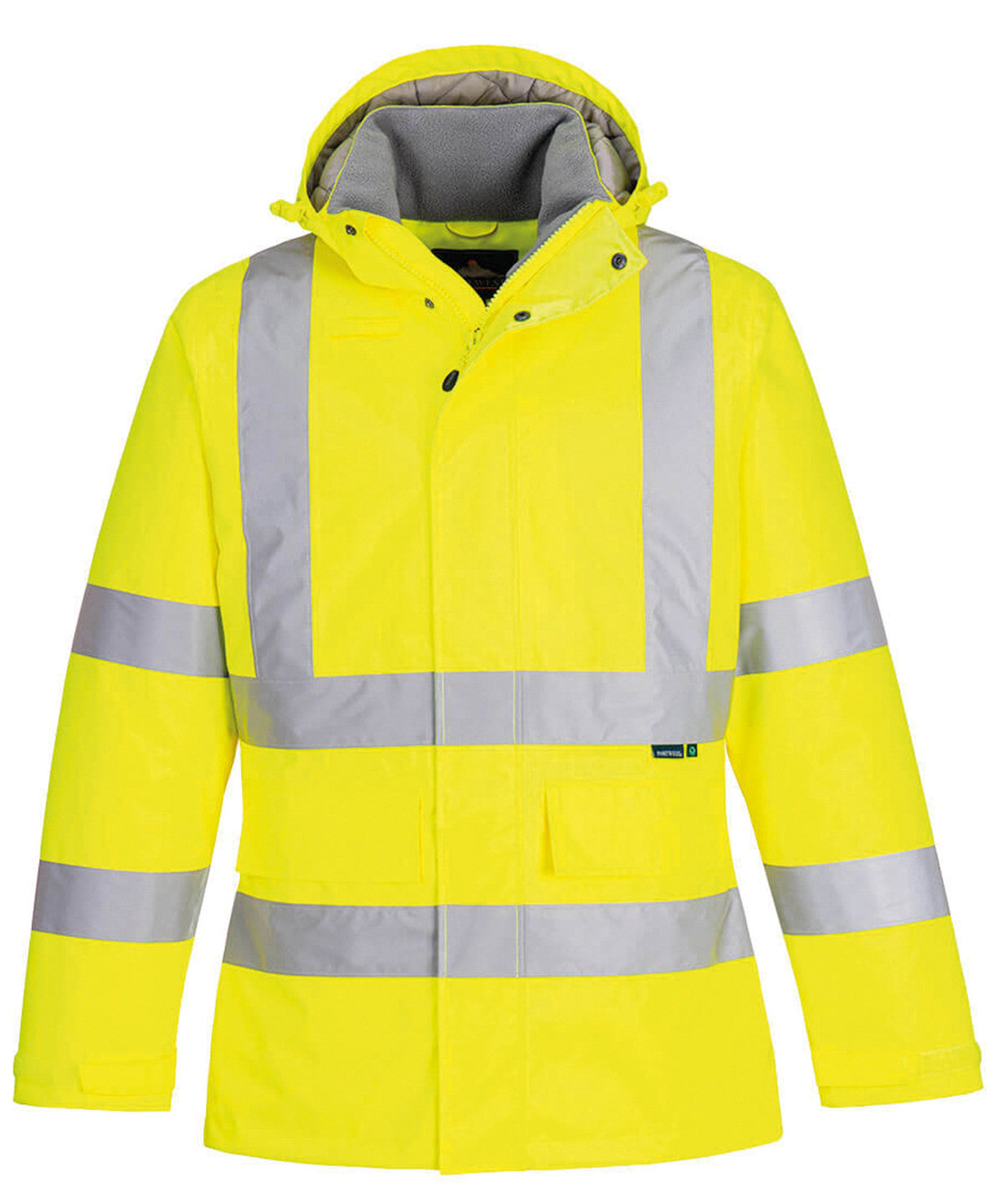 Portwest Eco Hivis Winter Jacket EC60 Recycled Polyester Safetywear