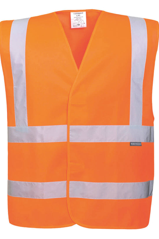 Eco Hivis Reflective Safety Vest for Men Certified Streetwear