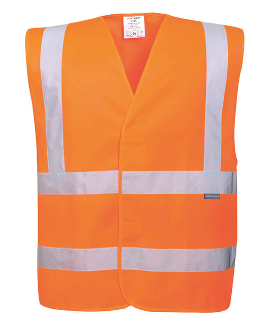 Eco Hivis Reflective Safety Vest for Men Certified Streetwear