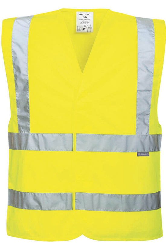 Eco Hivis Reflective Safety Vest for Men Certified Streetwear