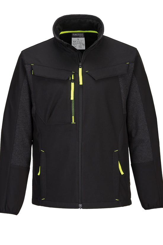 Portwest WX3 Eco Hybrid Softshell Jacket Mens Windproof WaterResistant Coat