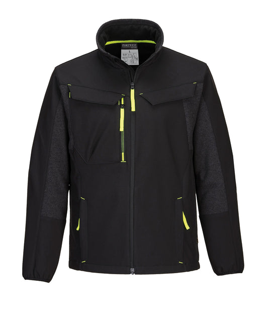 Portwest WX3 Eco Hybrid Softshell Jacket Mens Windproof WaterResistant Coat